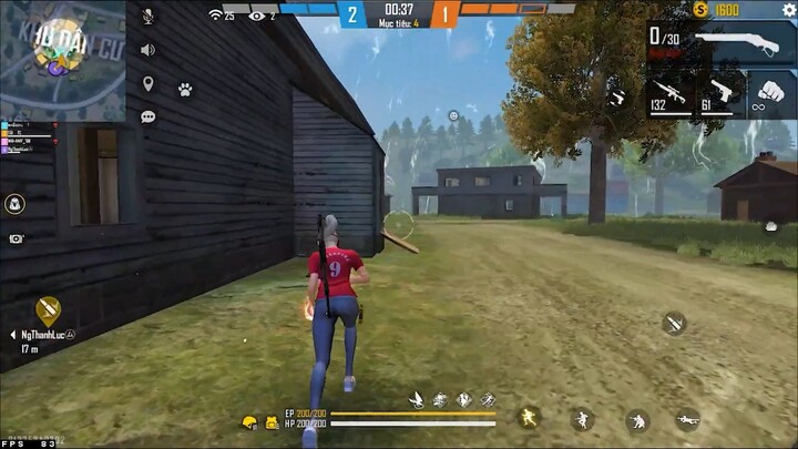 Free Fire Pha QuadraKill #highlight #freefire