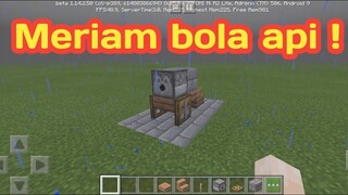 Cara membuat meriam di minecraft