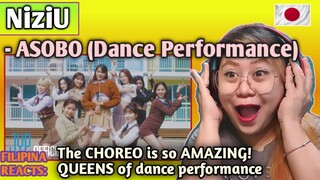 NiziU - ASOBO (Dance performance Video) English Version // FILIPINA REACTS