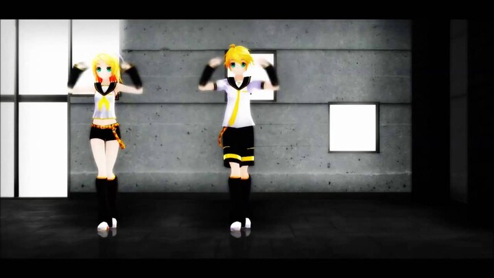 MMD Dance Tik Tok (Rin and Len)