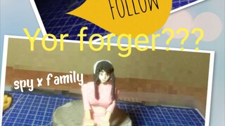 YOR FORGER dari stik es??seberapa mirip Yor forger buatan ku??? tulis di kolom komentar ya😁