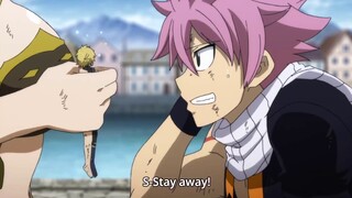 Fairy Tail Natsu And Dimaria Awkward Moment || Natsu & Dimaria Yesta (Spriggan 12) Funny Moment .