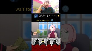 Naruto squad reaction on sakura x Boruto😁😁😁