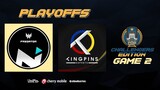 Just ML Cup Challenger's Edition Playoffs NXP Solid vs Kingpins Game 2 (BO3) |Just ML Mobile Legends