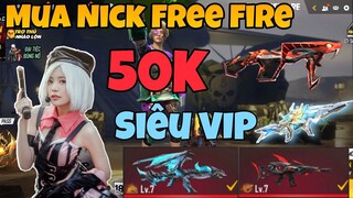 Free Fire - Mua Nick Free Fire VIP Giảm Giá Cực Ngon