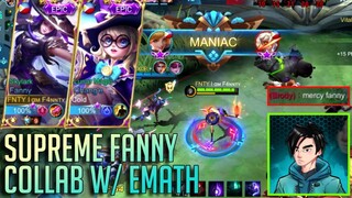 What if Supreme Fanny team up with EMATH  | Fanny Rank 1 & 2 Pampanga | SirJhaz x Emath | MLBB