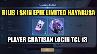 PLAYER GRATISAN JGN LOGIN !! SUDAH RILIS EVENT DOUBLE 11.11 ! LOGIN TGL 13 BUAT SKIN GRATIS