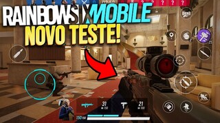 FINALMENTE! RAINBOW SIX MOBILE NOVO TESTE PARA ANDROID!