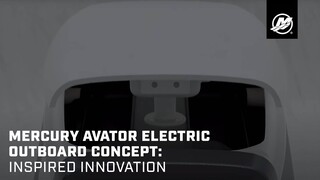 Mercury Avator Electric Outboard Concept: Inspired Innovation