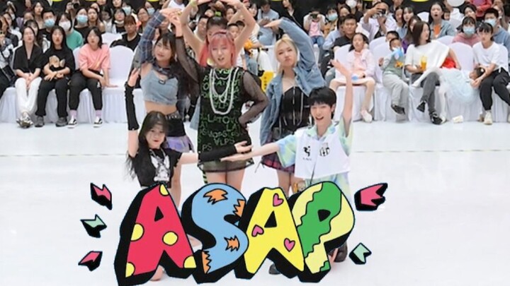 【กลุ่มร้องเพลง】พื้นที่จัดส่งฟรี | It's a Sweet Thorny Dance ASAP-STAYC ร้องเพลงตาม Who Dances ที่ Ha