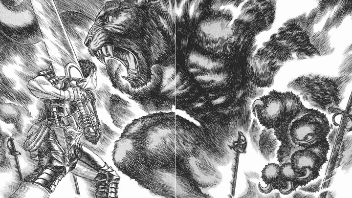 Beast Swordsman VS Black Swordsman Animasi Adegan Pendekar Terkenal + Manga