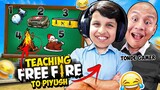 Teaching Free Fire to Piyush Joshi 😁 OB43 Update Gameplay - Tonde Gamer