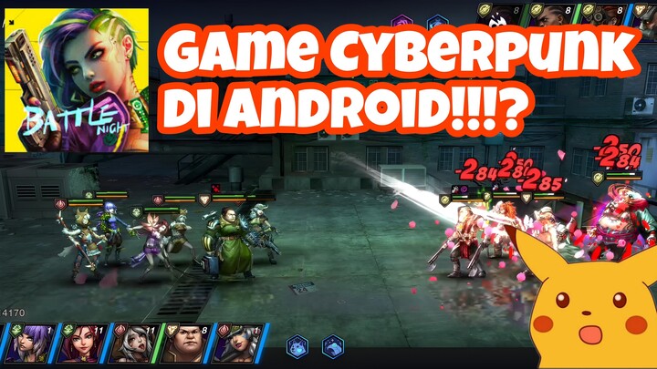Gameplay Battle Night di Android