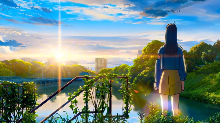 Yang gak nonton anime karya Makoto Shinkai ini • Pasti Wibu pemula.
