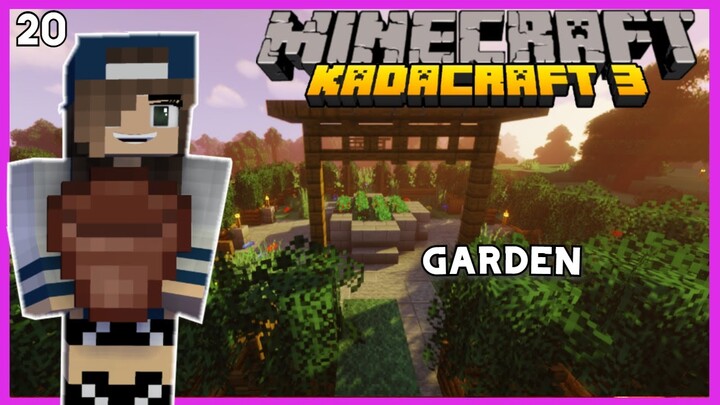 KadaCraft S3 EP20 | GARDEN & BONE MEAL FARM(Minecraft Tagalog)