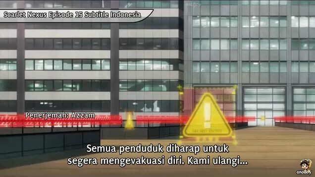 Scarlet Nexus Episode 15  Subtitle Indonesia