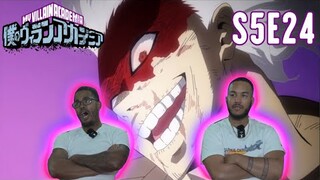 PARANORMAL LIBERATION FRONT | MY HERO ACADEMIA SEASON 5 EPISODE 24 REACTION