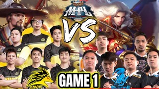 ONIC PH VS BLUFIRE 🔴🔥[GAme 1] MPL-PH Regular Season Week 1 Day 3 | MOBILE LEGEND BANG BANG