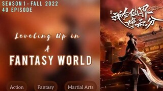 LEVELING UP IN A FANTASY WORLD EP7 SUB INDO