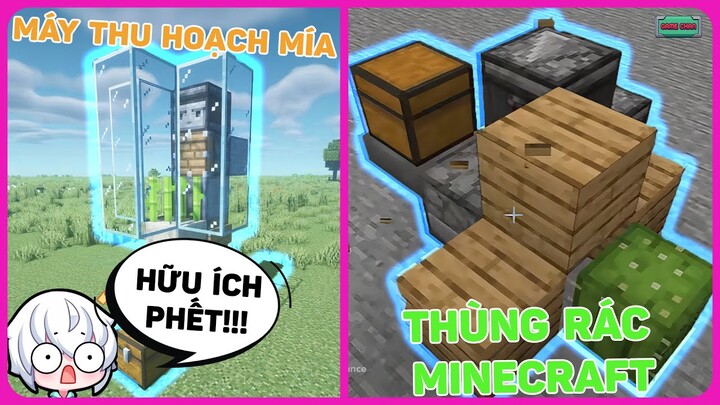 Top MÁY Redstone PHẢI CÓ nếu muốn MINECRAFT dễ thở hơn