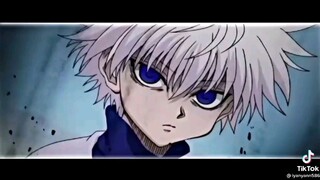 when killua gets angry, run away HAHAHAHA