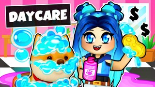 Opening my PET DAYCARE in Roblox!