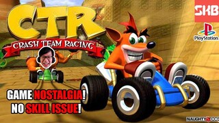 NASIB SEORANG CHEATER + SKILL ISSUE DIGAME BALAP 🏎️🎮 | Crash Team Racing