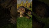 Crazy Battle: Tarbosaurus vs. Sinoceratops 🦖🔥 #JurassicWorldEvolution2 #dinosaurs #epic
