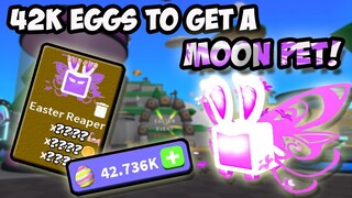 SPENDING 42,000 EGGS TO GET THE BEST EASTER EVENT PET IN SABER SIMULATOR