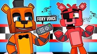 กล่องเสียงใหม่ของ Foxy Minecraft Five Nights ที่ FNAF Roleplay ของ Freddy