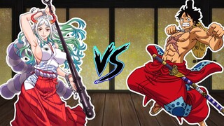 Can Yamato Beat Luffy ??!! @One Piece Comparison