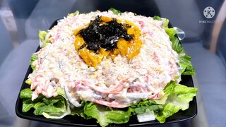 JAPANESE FRESH KANI SALAD | CRAB SALAD | POPULAR IN AMERICAN JAPANESE RESTAURANTS