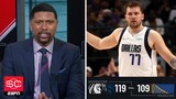 ESPN react to Doncic scores 30 leads Mavericks beat Warriors 119-109 in Game 4 to avoid elimination