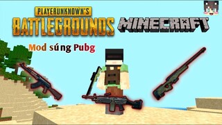 Cách Cài Súng Pubg Vào Minecraft Pe 1.14 Bắn Được Cực Hay (Có Link) | KIDING MC