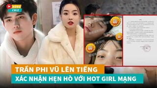 Trần Phi Vũ chính thức lên tiếng về ảnh gi.ường chiếu thừa nhận hẹn hò hot girl mạng|Hóng Cbiz