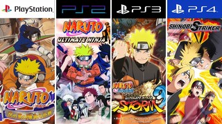 NARUTO PlayStation Evolution PS1 - PS4