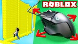 BEATING AN OBBY BY ONLY USING MY MOUSE! Roblox