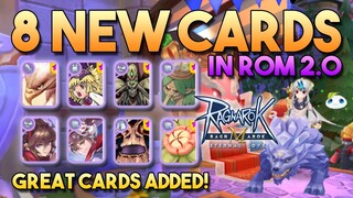 8 NEW CARD ADDED (3RD MAJOR PATCH ROM 2.0) - RAGNAROK MOBILE SEA