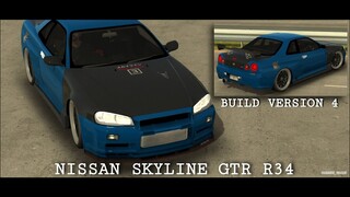 My Nissan Skyline GTR R34 Build Version 4 | Final Look Reveal Car Parking Multiplayer New Update