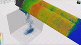 Hot Melt Extrusion (HME) process simulation |  Lagrangian CFD (particle-based CFD)