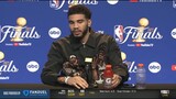 "We gotta play through this pain" Jayson Tatum on Celtics bad loss Game 2 to Warriors in NBA Finals