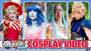 🤩MCM London May 2024 Cosplay Video Part 2 - Hazbin Hotel, Critical Role, Fallout, JoJo,Chat Noir!