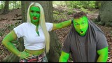She-Hulk vs Bad Hulk! Hulk Smash Angry