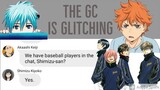 Haikyuu Text || Sports Anime Crossover Mini-Series (Part 2)