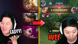 Enemy picked Freya, Nana, and Dominating my team | | Mobile Legends