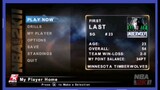 NBA 2K11 (USA) - PSP (MIN vs DET, My Player) Matsu Player v4.12.0