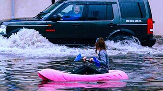 Woman Goes Street Kayaking Best of the Week