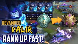 RANK UP FAST WITH REVAMPED VALIR | VALIR GAMEPLAY | MOBILE LEGENDS