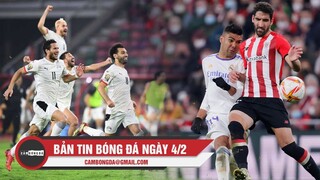 Bản tin Bóng Đá ngày 4/2 | Salah gặp Mane ở CK CAN; Casemiro khiến Real bị loại ở tứ kết cúp nhà vua