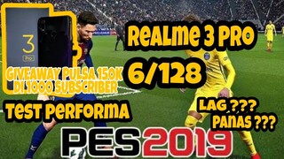 Realme 3 Pro 6/128 PES 2019 Android | TEST GAMING